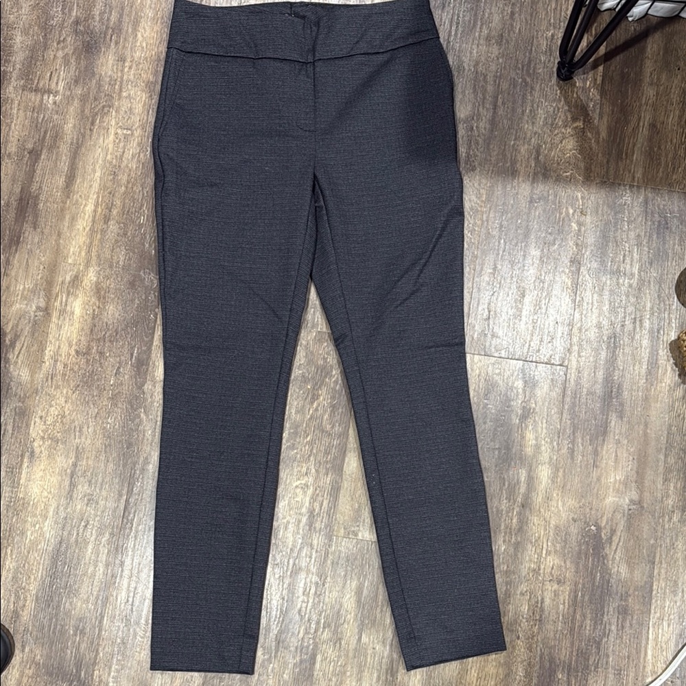 Dalia Black Straight Leg Pants